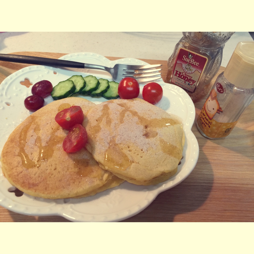奶香玉米饼