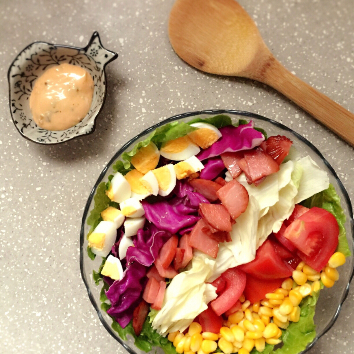 营养齐全的【Cobb Salad】