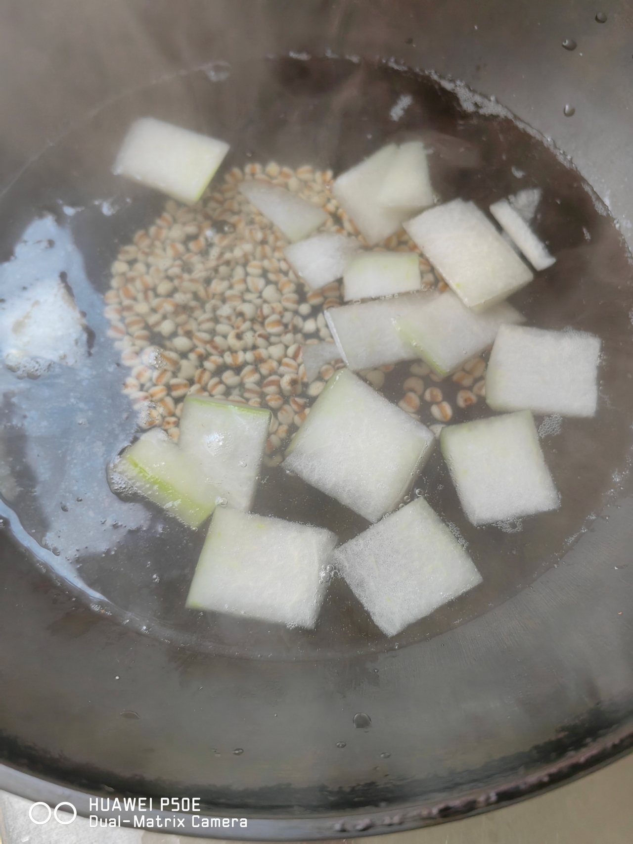 冬瓜薏米水的做法 步骤2