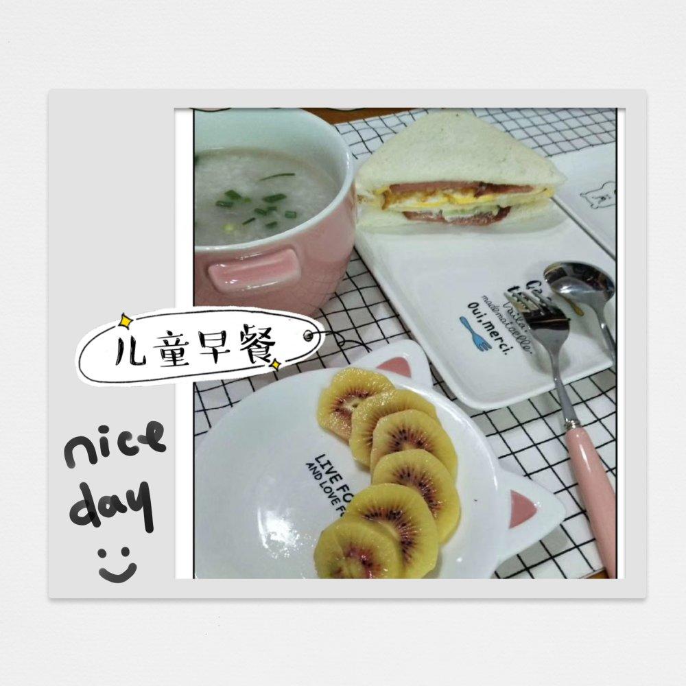 一周儿童营养早餐