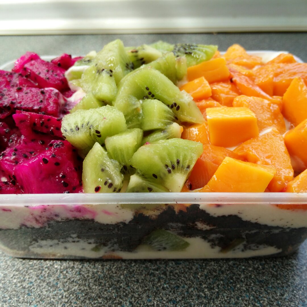 蛋糕水果盒子
★快手美味甜品★