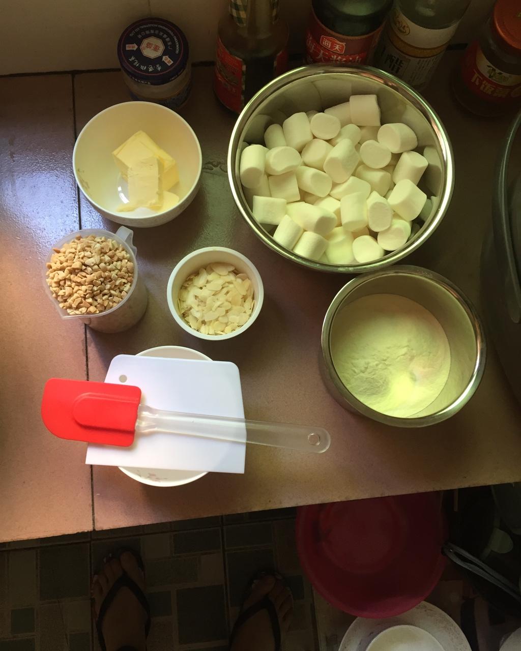 花生牛轧糖（棉花糖版)