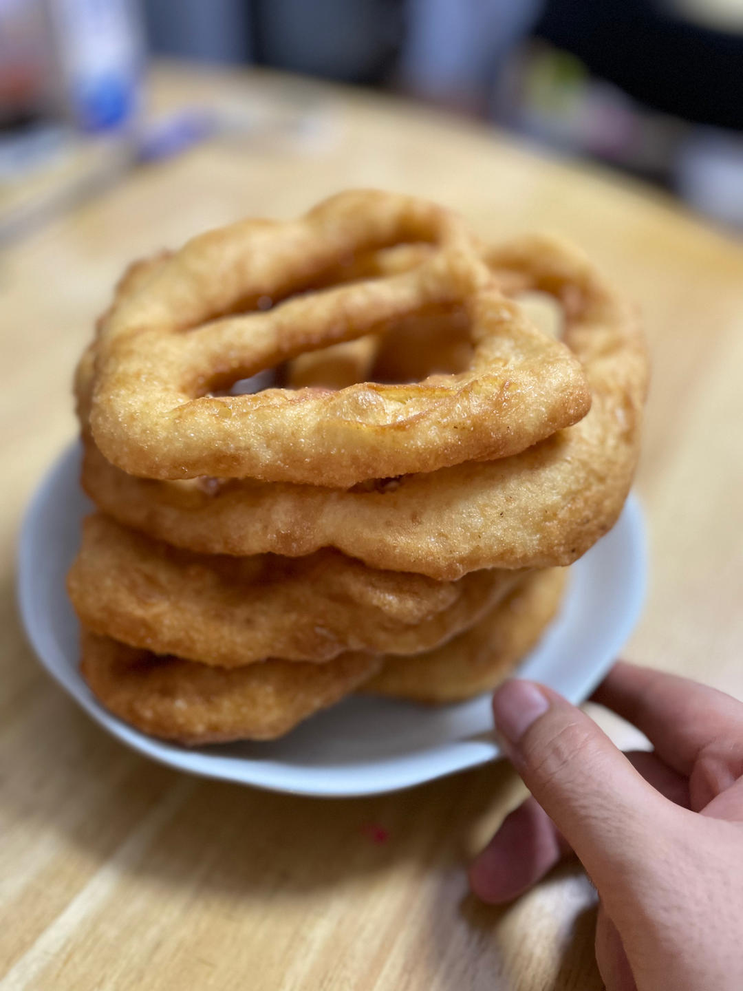 炸油饼这么做 蓬松柔软不浸油 附细节视频详解