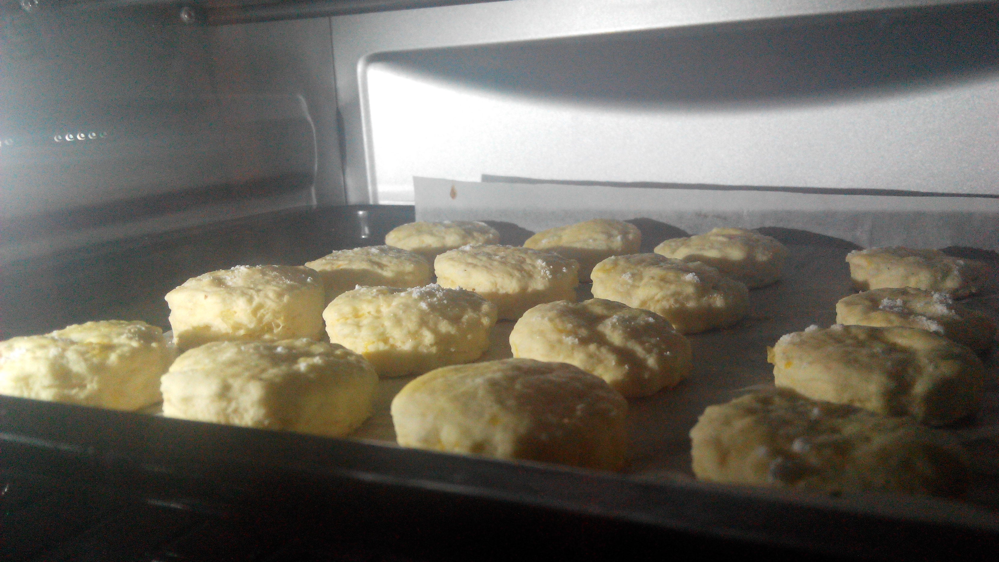 橙香淡奶油司康