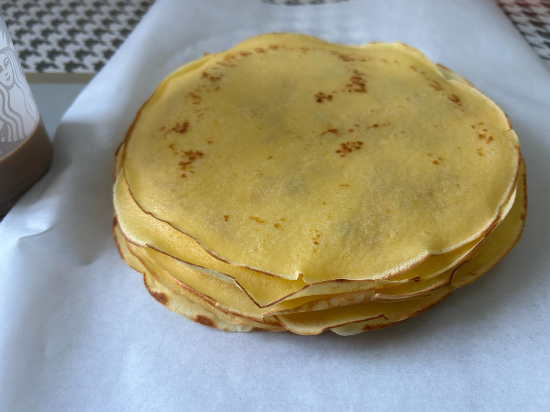 一定不会失败的传统法国crêpes 可丽饼