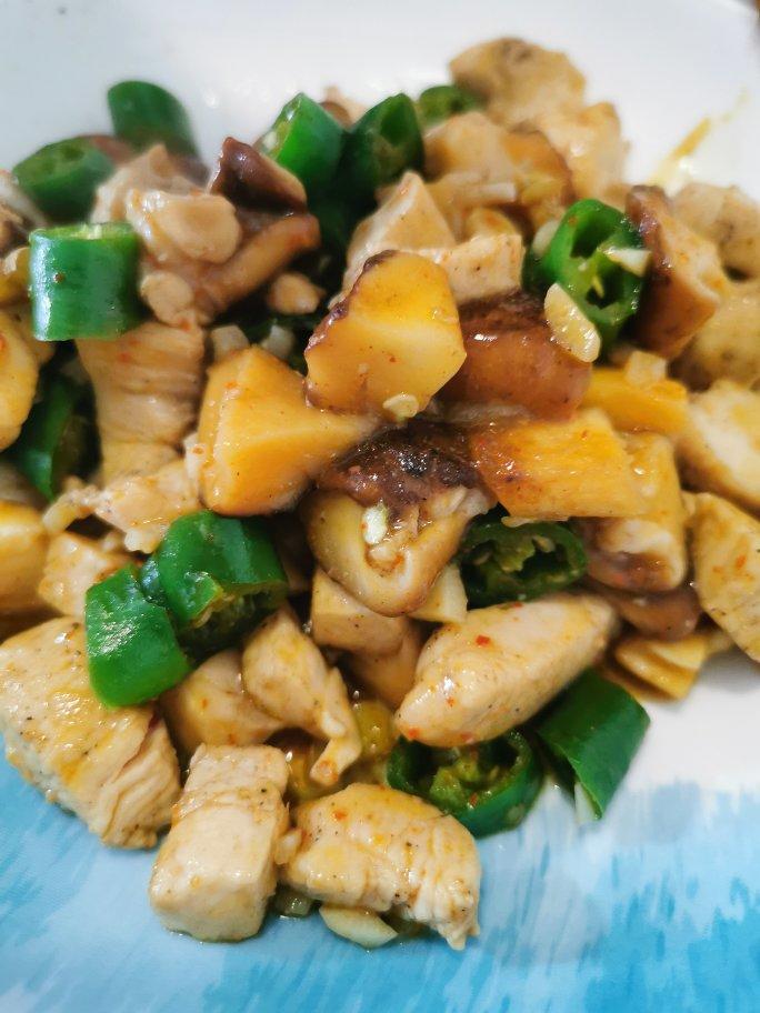 超嫩的小炒鸡胸肉