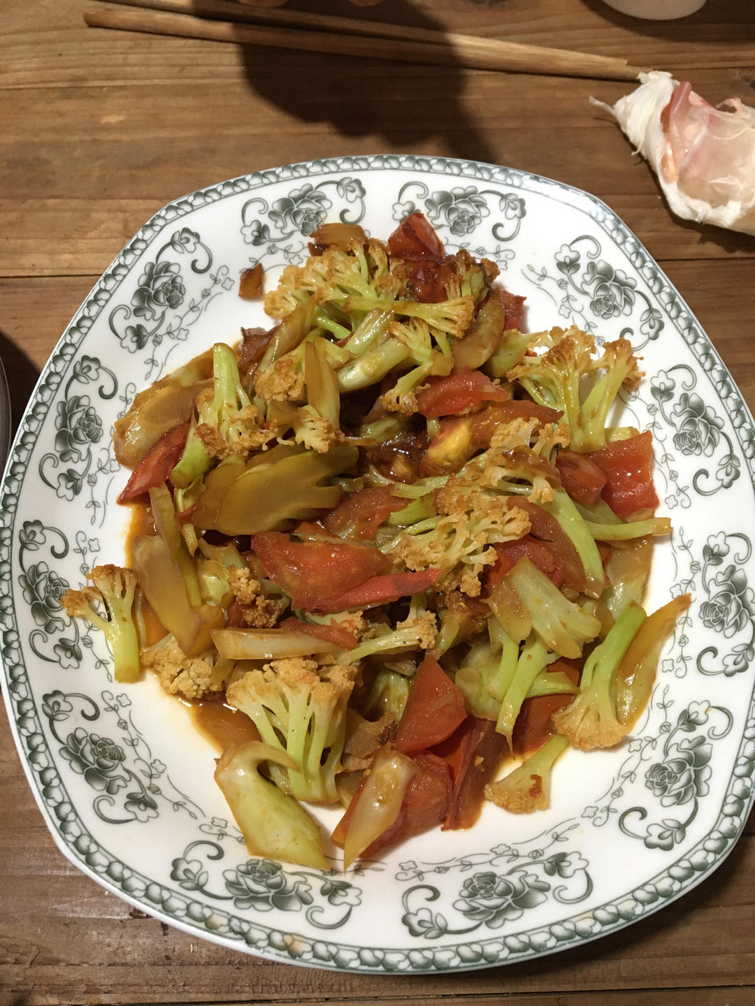 茄汁菜花(营养减脂)