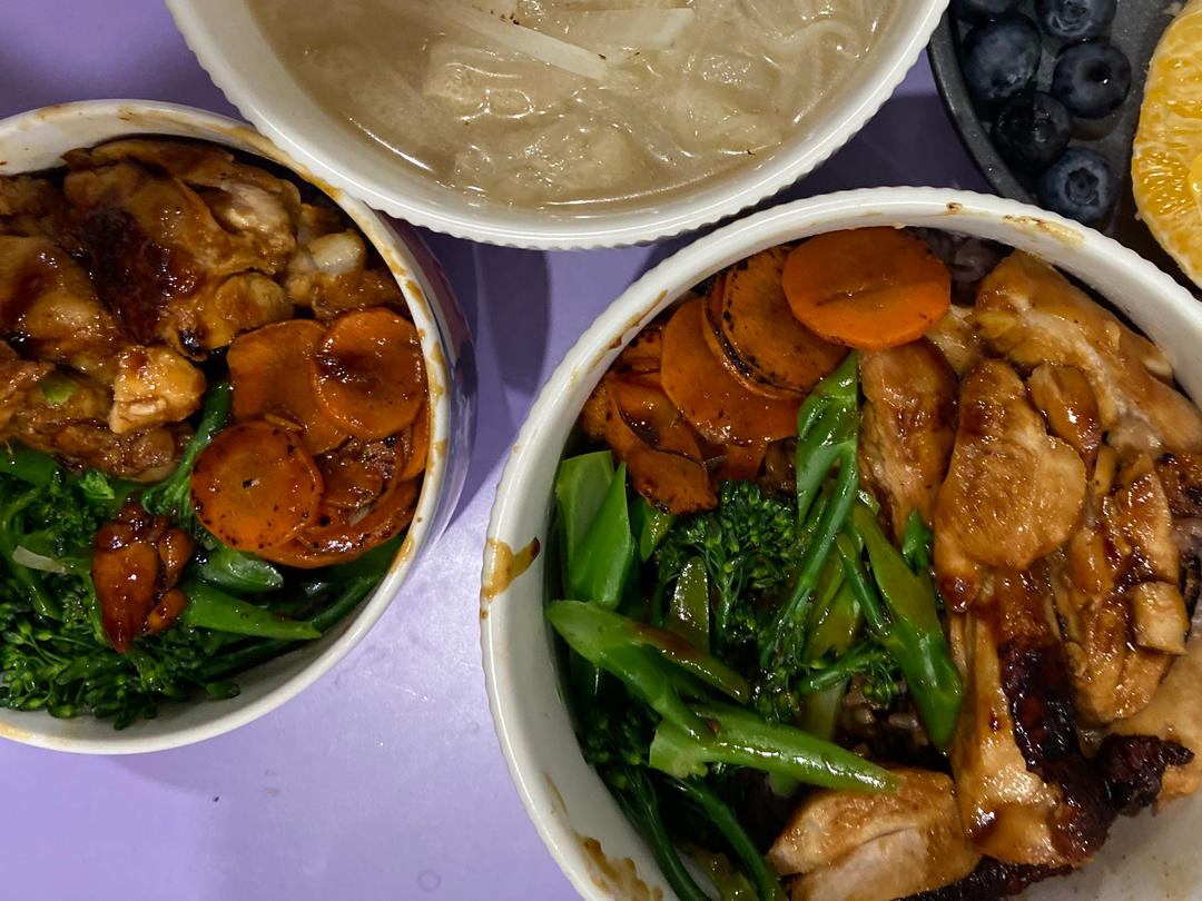 照烧鸡腿饭