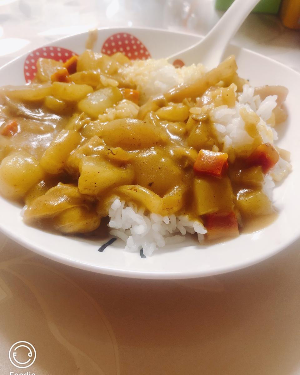 咖喱鸡肉饭