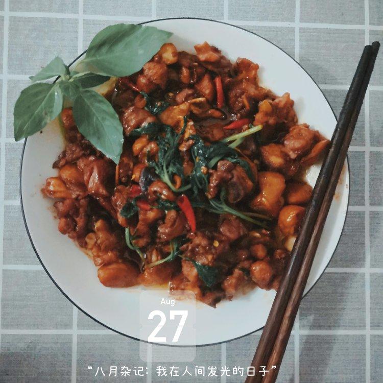 台式三杯鸡