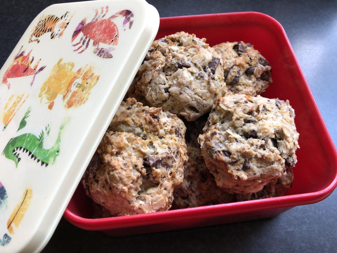 【超浓郁】香蕉巧克力软曲奇