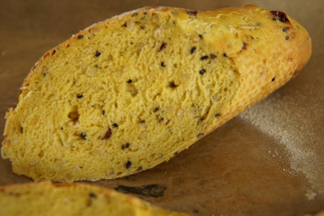 （无蛋）南瓜坚果蔓越莓乡村法棍