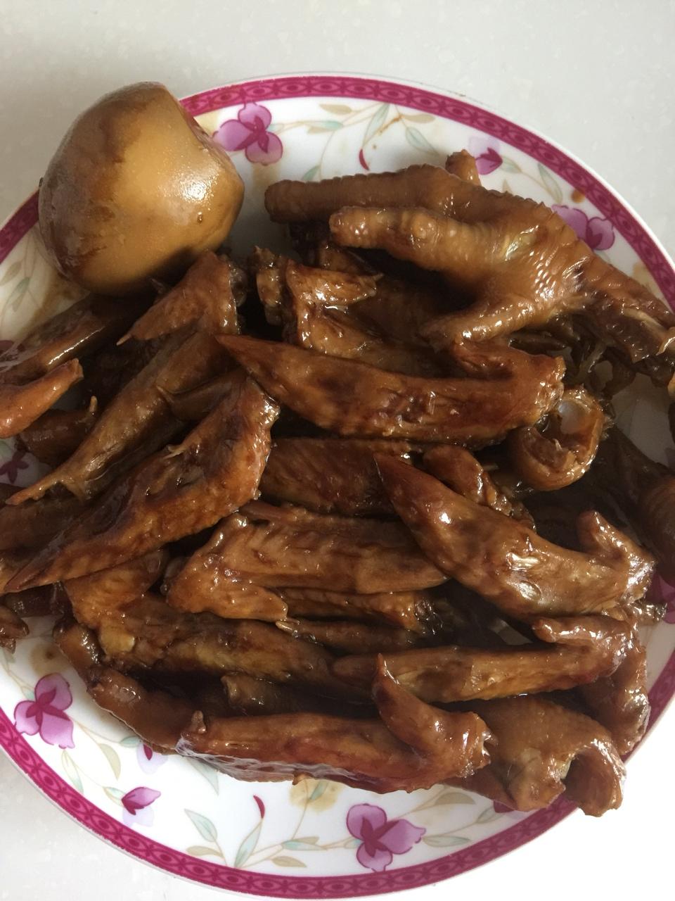 香辣卤鸡爪