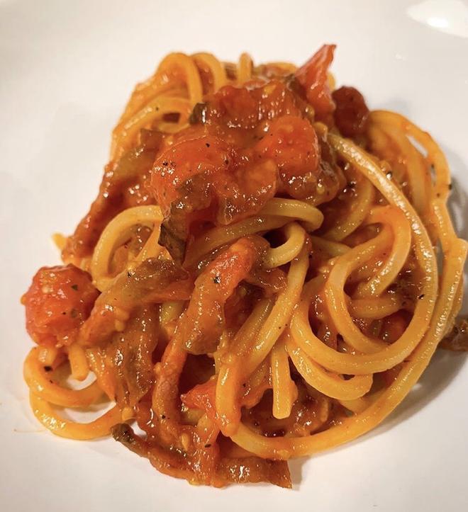 L’amatriciana罗马经典番茄培根意面的做法