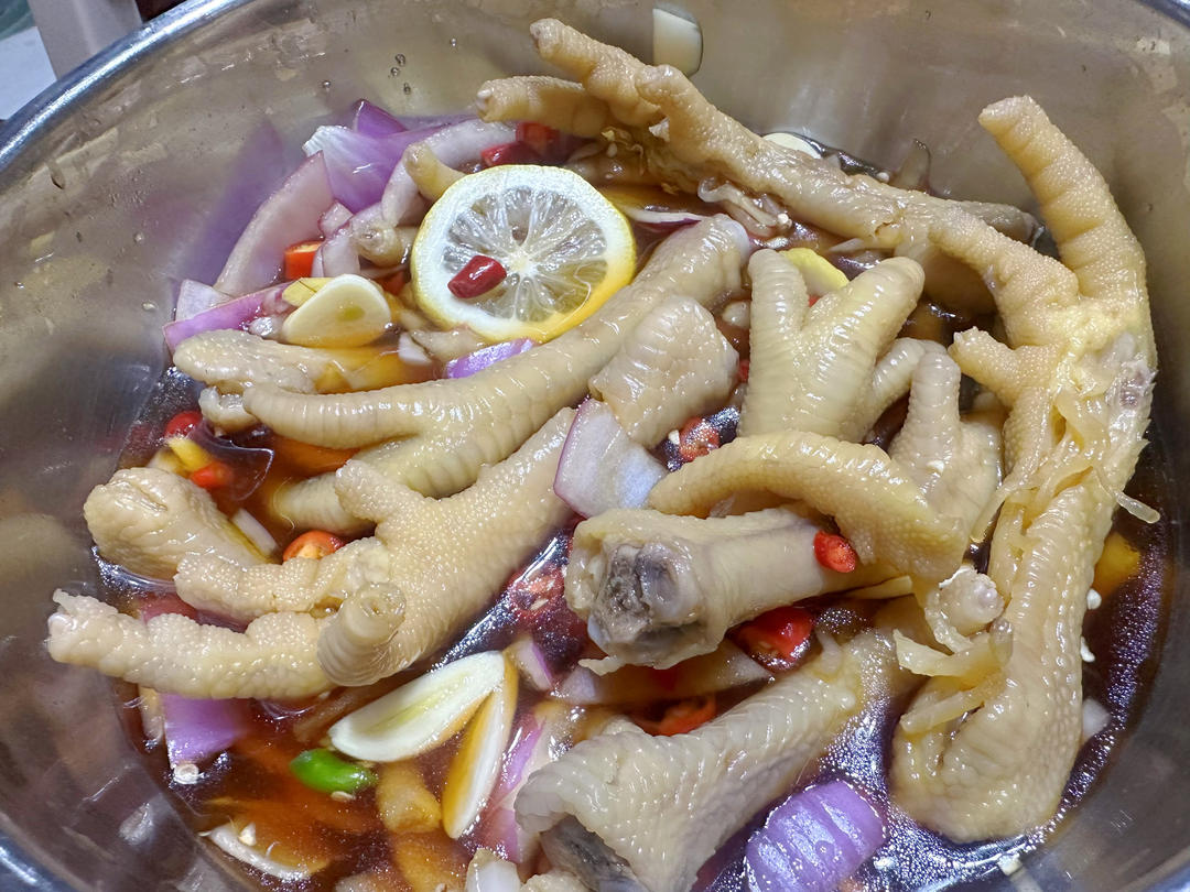 柠檬鸡爪