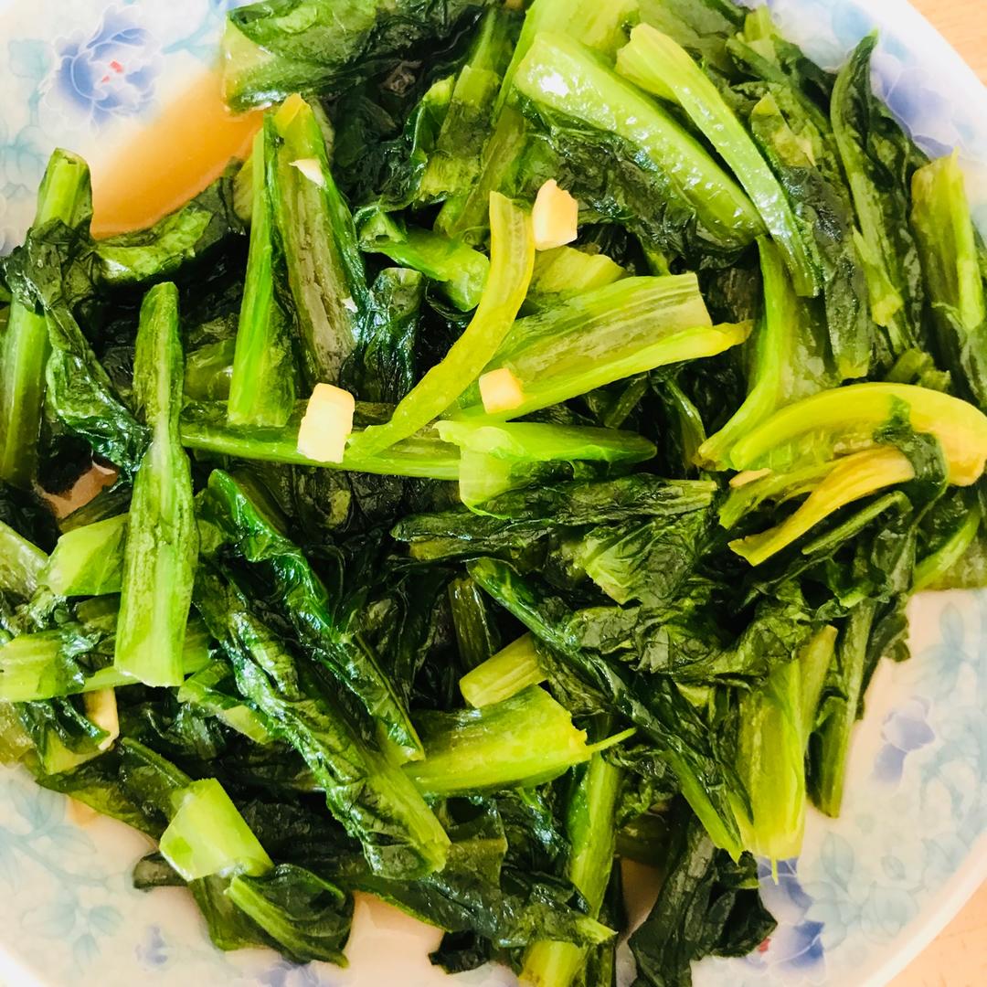 清炒油麦菜