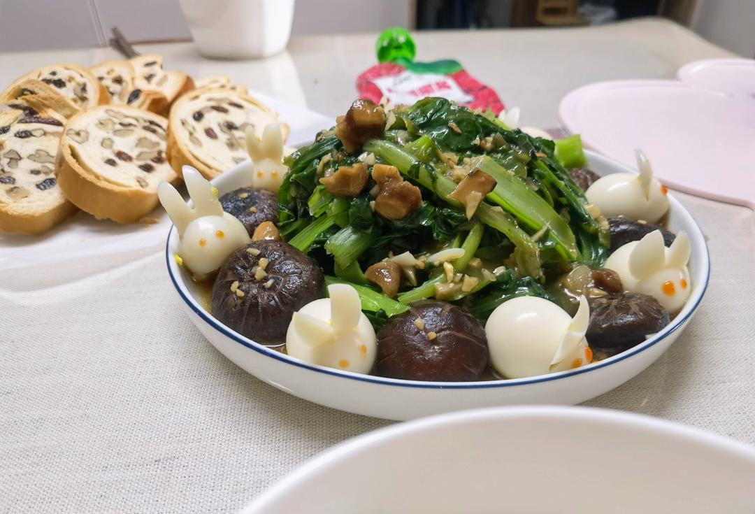 蚝油香菇小油菜