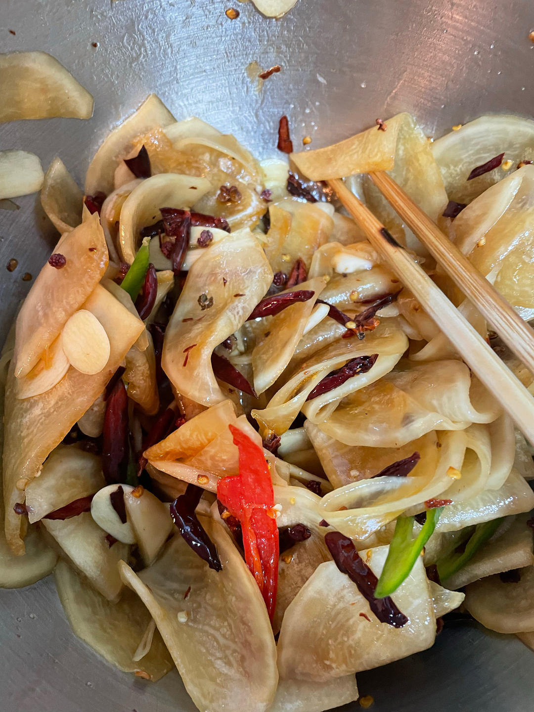 超下饭的“炝腌萝卜”