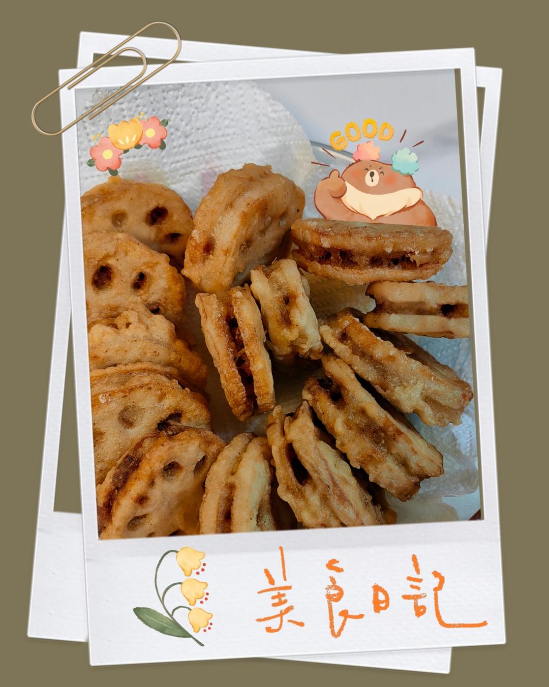 酥炸藕合