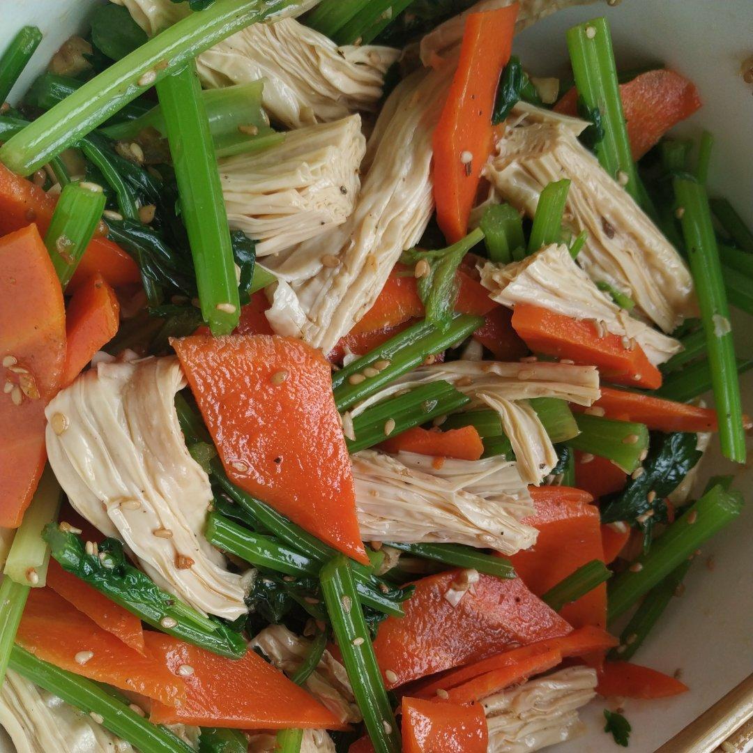 小清新凉拌腐竹