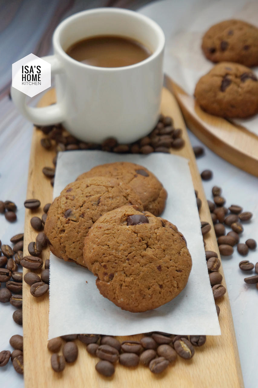 【伊萨Isa】超浓郁的咖啡香曲奇 椰子油版 Coffee Cookies