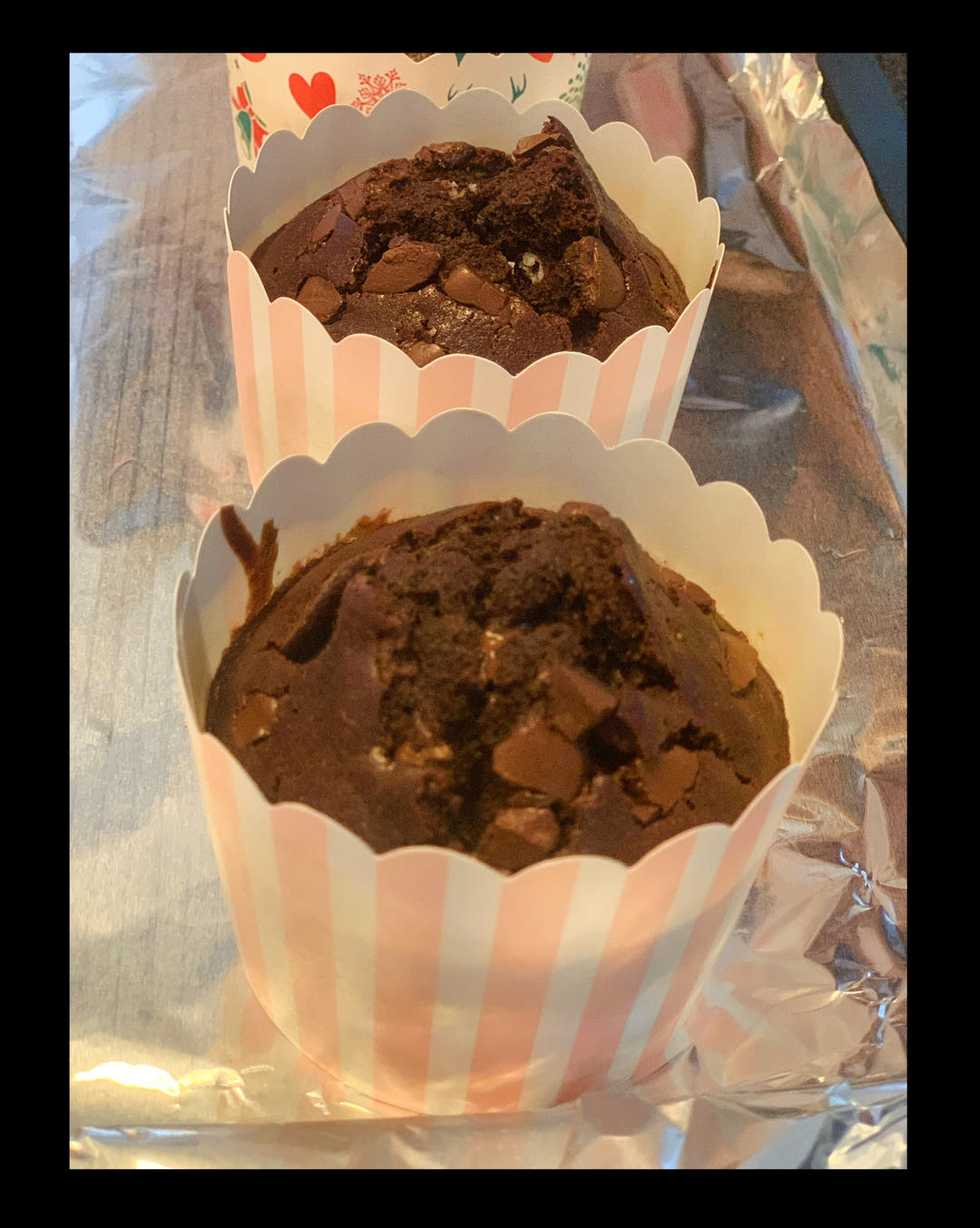 巨简单❗️超快速❗️巧克力玛芬蛋糕❗️好吃哭了