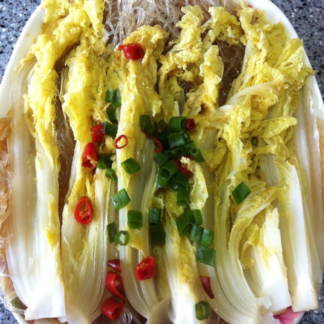 蒜蓉粉丝娃娃菜