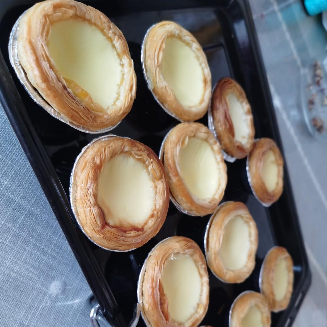 🥧超简单快手的蛋挞~（🥚全蛋液👉无淡奶油）