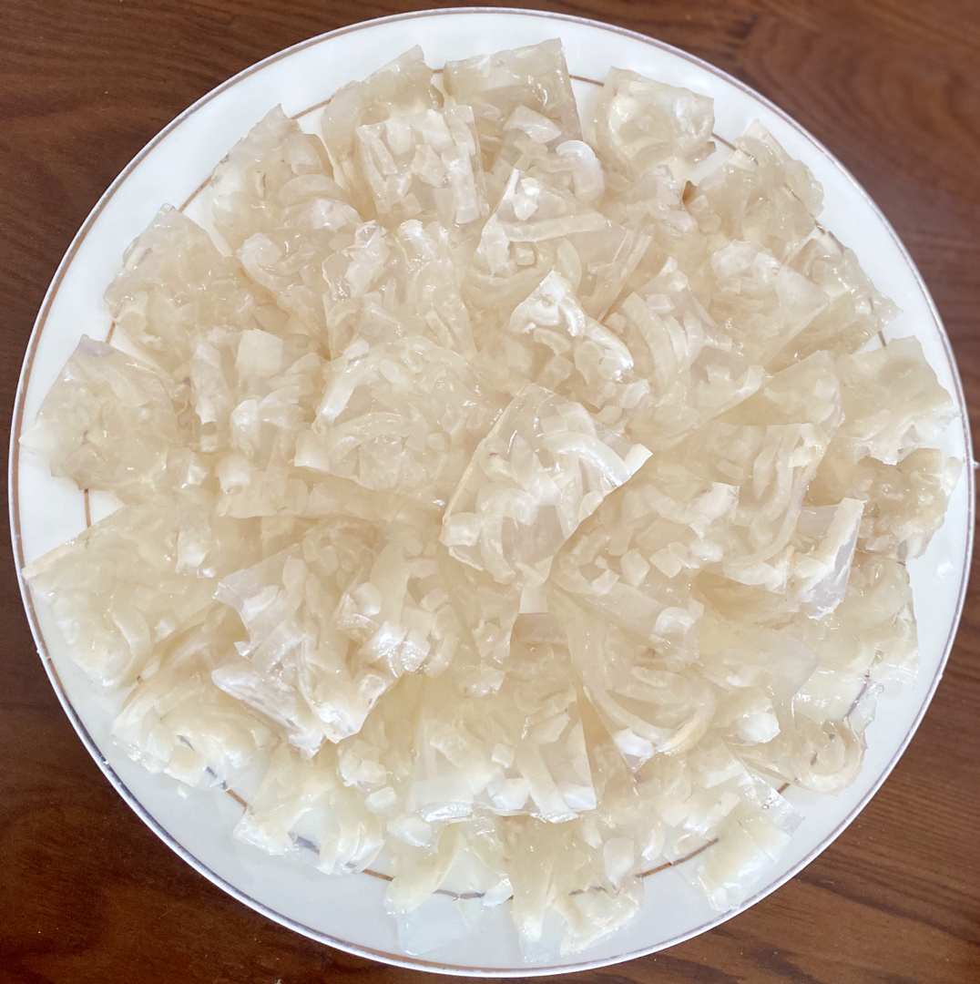 吃真正的胶原蛋白：水晶皮冻