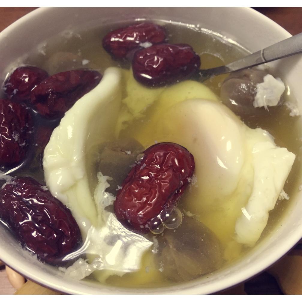 桂圆红枣鸡蛋糖水