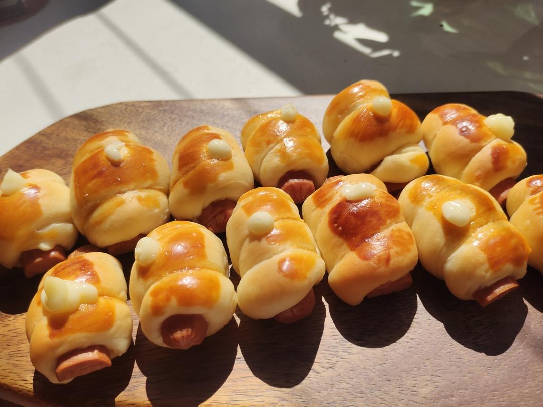 一口一个，迷你肠仔包