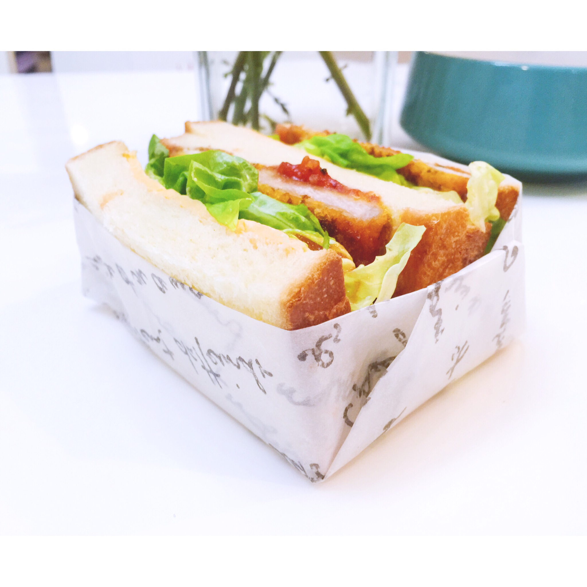 三明治纸盒折法