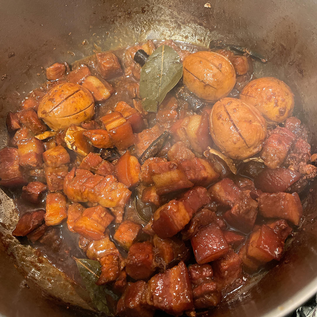 不硬不柴、果味红烧肉
