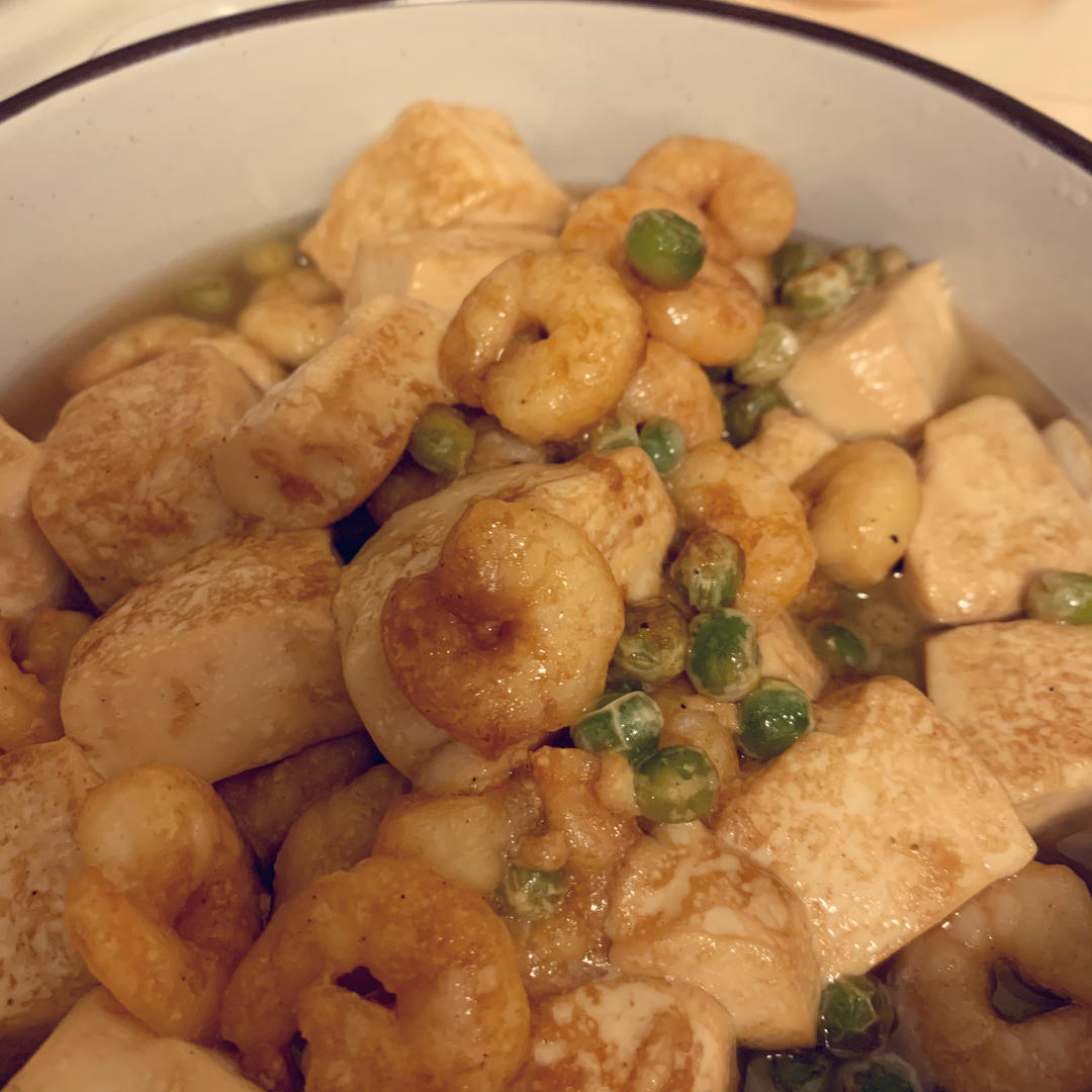 虾仁豆腐🍤