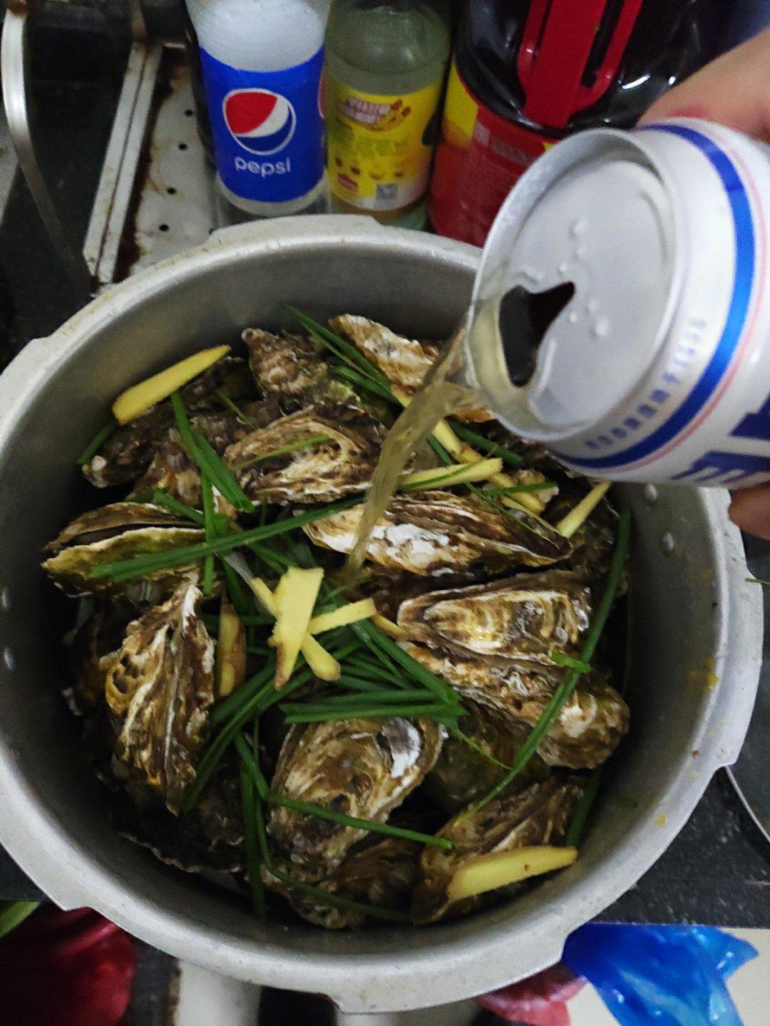 堪比烤生蚝的高压锅生蚝