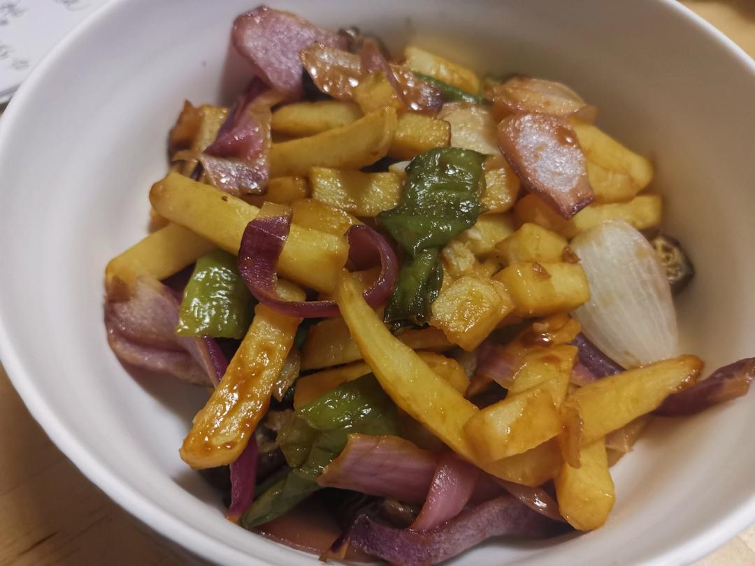 超级下饭的地三鲜