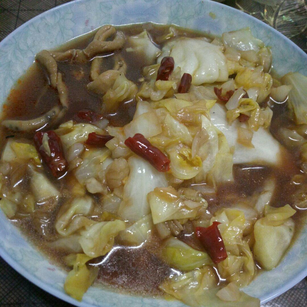 手撕包菜的入味烧法