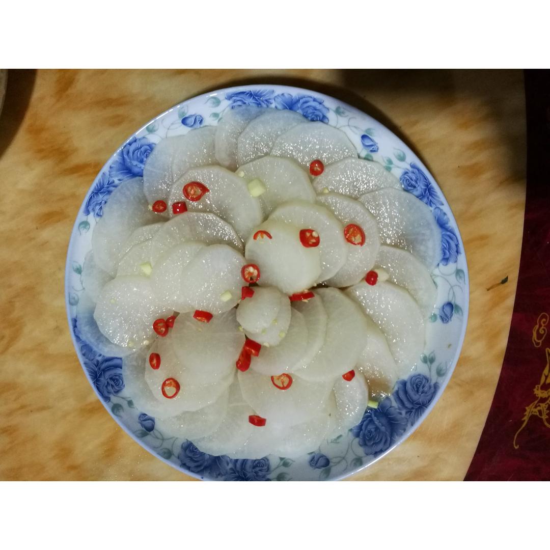 清蒸白萝卜