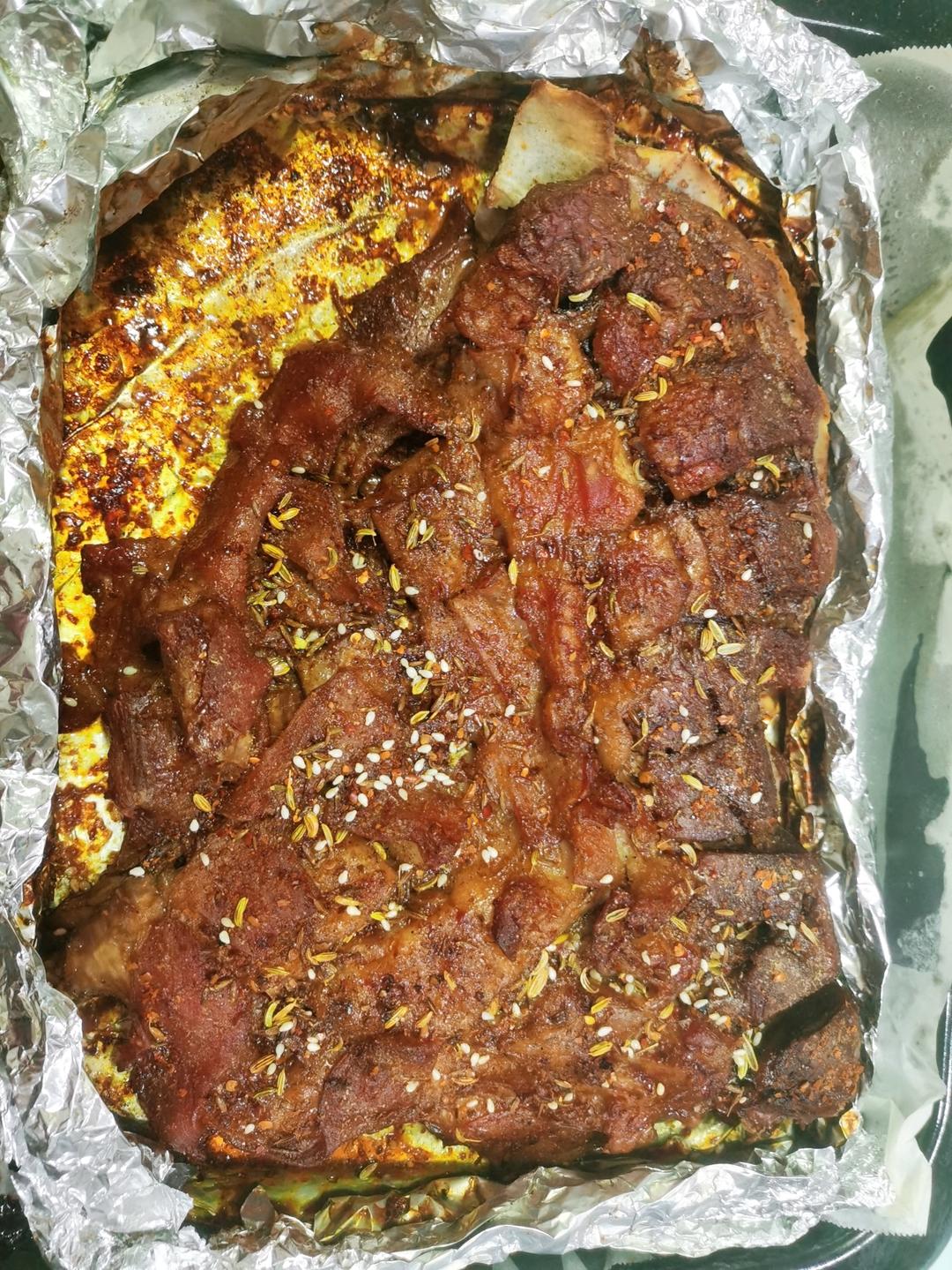 内蒙烤羊排（烤箱版）