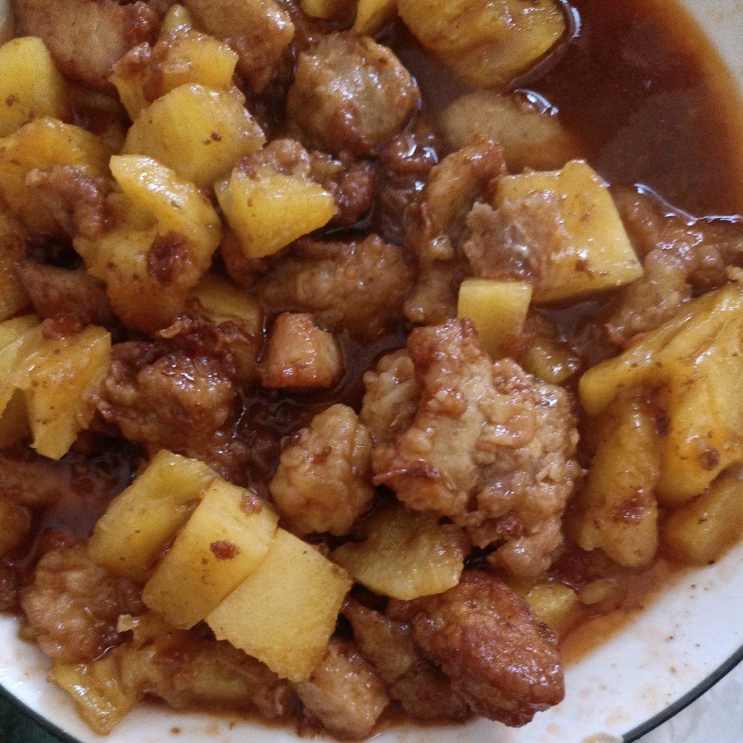 🍍酸甜菠萝咕噜肉
