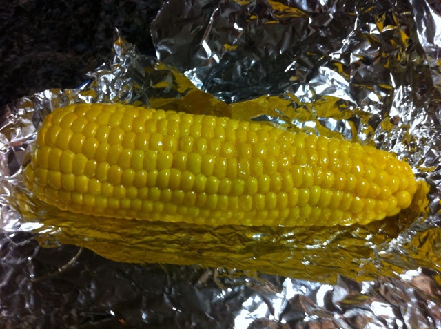 烤玉米