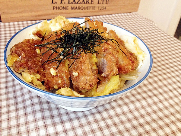 炸猪排盖饭