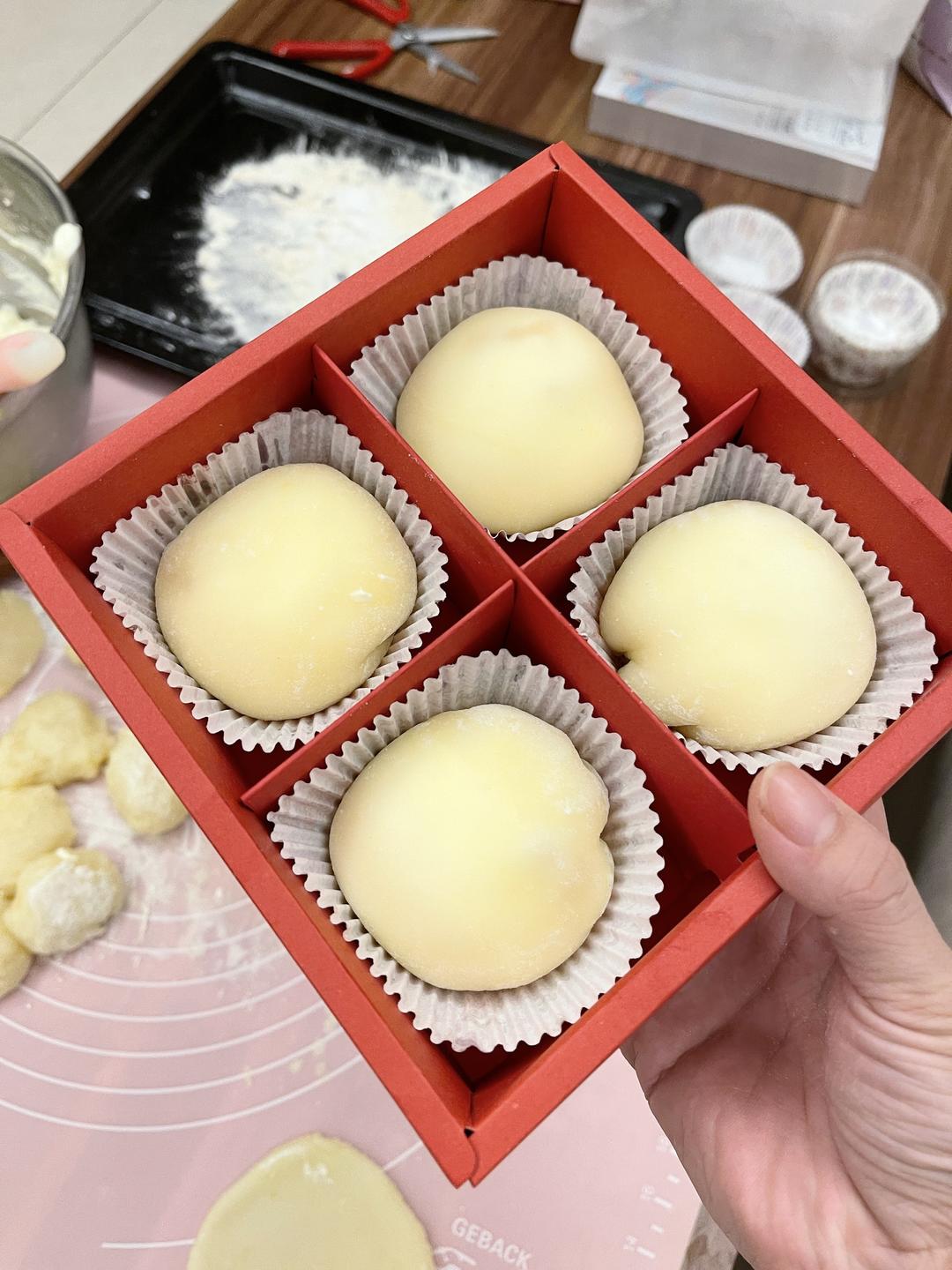 白白胖胖的雪媚娘做法