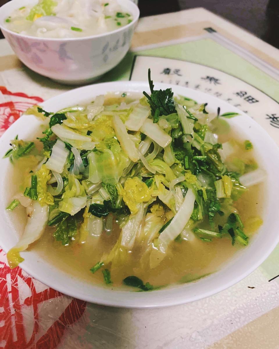 油渣烧白菜