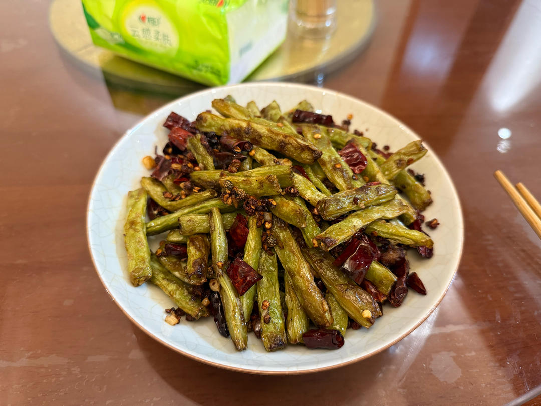 家庭版干煸豆角