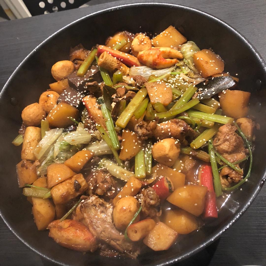 胖哥俩鸡爪煲