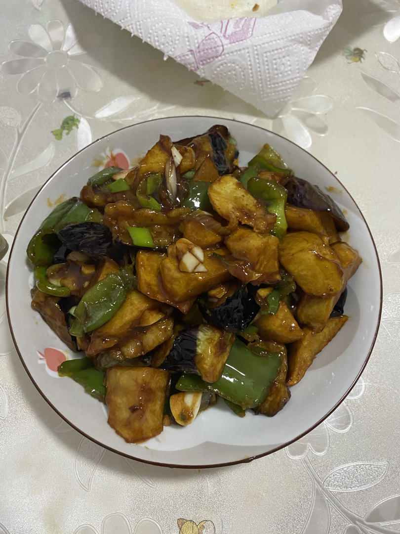 超级下饭的地三鲜