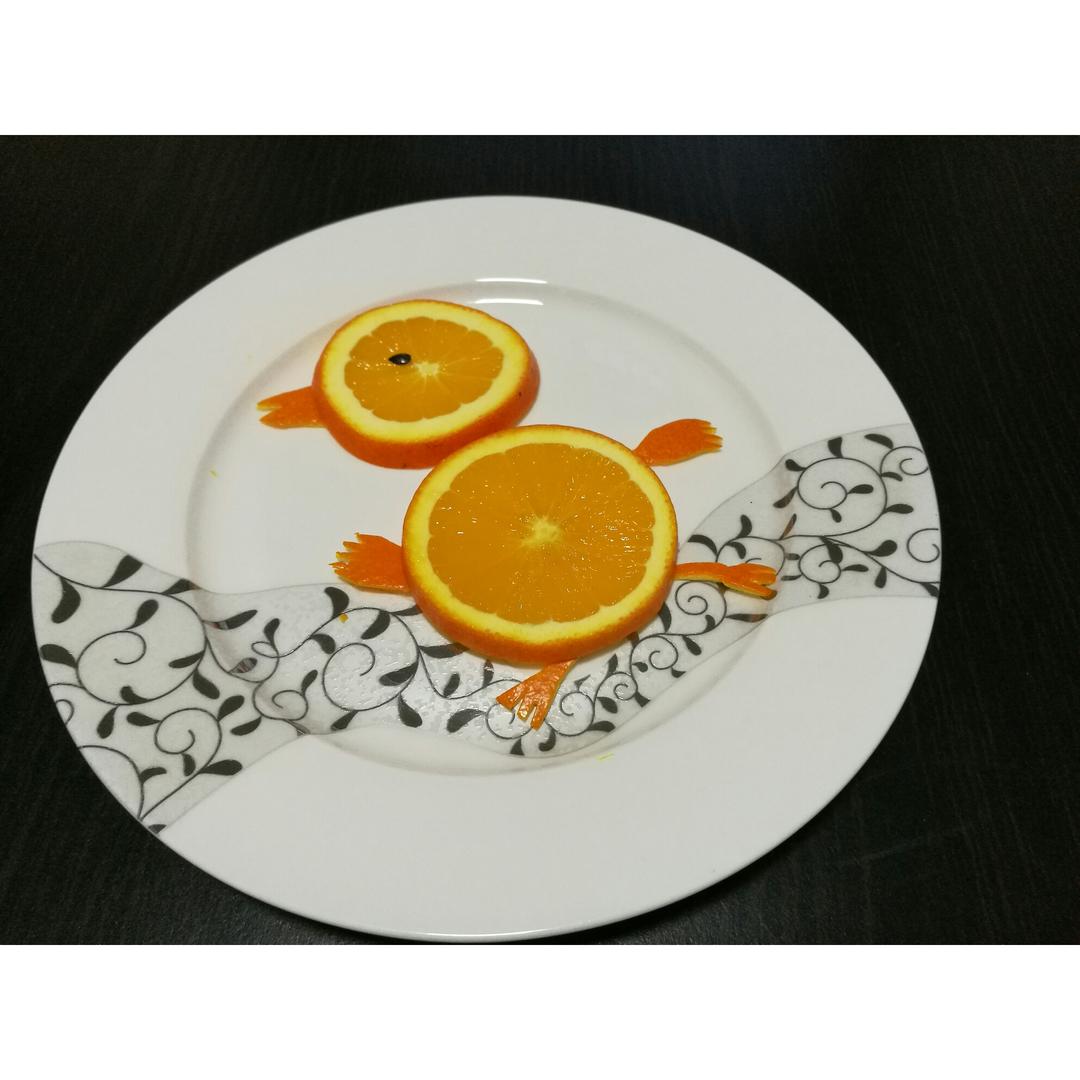 趣味水果拼盘—大象