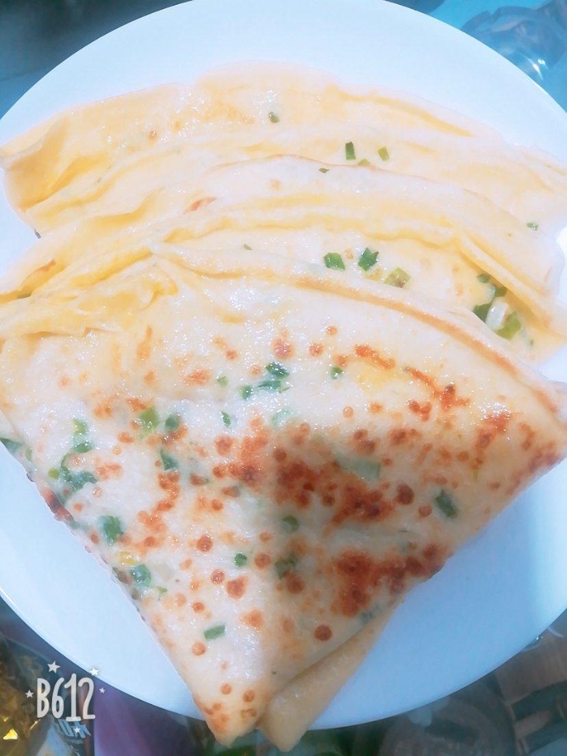 鸡蛋葱花饼