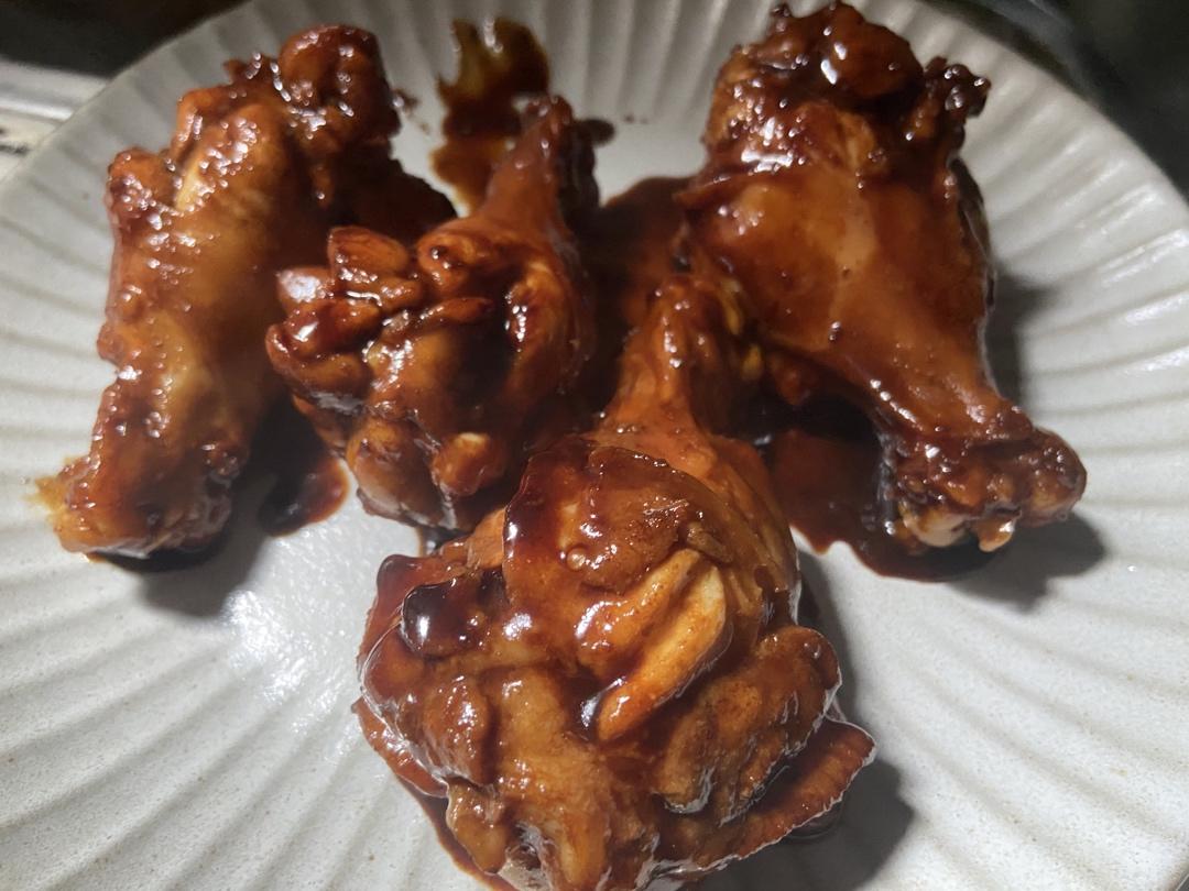 简易版照烧鸡翅根